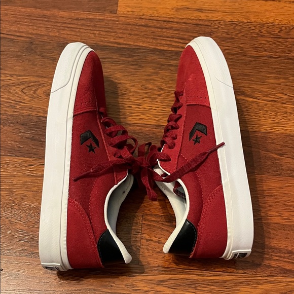 Converse All Star Men's Red and Black Sneakers - Picture 10 of 10